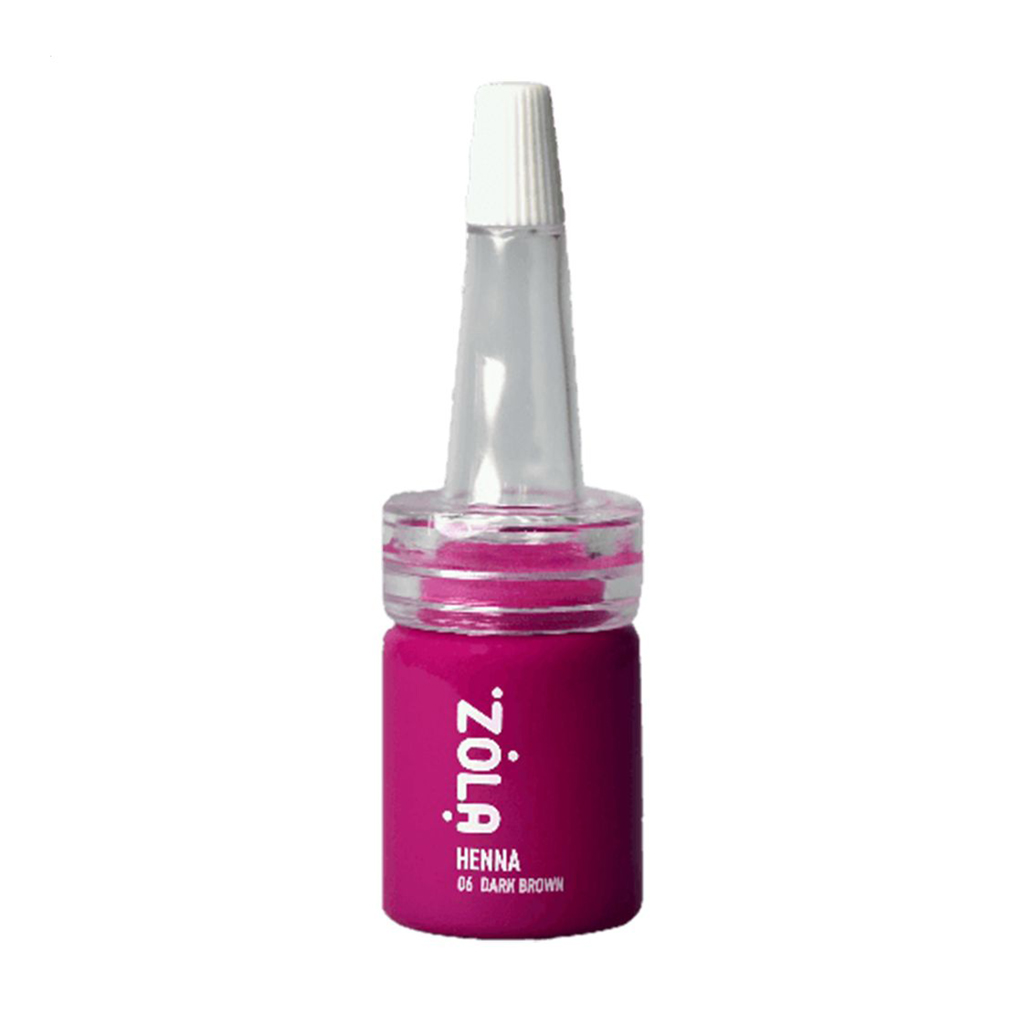 Хна для брів Zola Henna 06 Dark Brown, 5 г