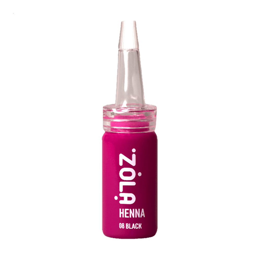 Хна для брів Zola Henna 08 Black, 10 г (коректор)